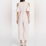 Karl Lagerfeld Karl Lagerfield Pale Pink Plus Wedding Cocktail Jumpsuit Photo 1