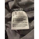 Alfani Womens PXL Black White Polka Dot 3/4 Sleeve Top Photo 4