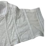 Dominique Colette Underwire Strapless Bustier 8949 White Size 40C Photo 10