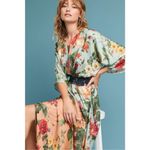 Farm Rio Marilla Maxi Dress Floral Kimono Bohemian Size XS Photo 2