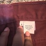 Calvin Klein Jeans Maroon Low Rider High Rise Womens Size 9 Made In USA Photo 3