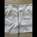 Athleta  XL‎ White Skort Tennis Pickaball Running Gym Photo 5