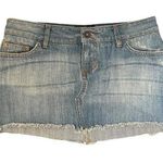 Vans mini light wash denim skirt Photo 0