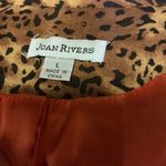 Joan Rivers Animal Print Jacket Brown Size L Photo 1