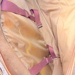 Vintage Hartman leather tweed damask travel rolling luggage suitcase garment bag Gray Photo 12