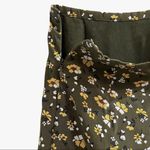Veronica Beard NEW  Olive Floral-Print Flounce Mini Skirt Photo 6