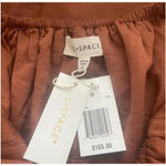 l*space NEW L Rosita Mini Dress Swimsuit Cover Up Coffee Brown Size Small-$165 Photo 6