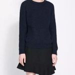 ZARA  Basic mini skirt black size XS asymmetrical hem Photo 1