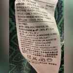 Banana Republic  Jersey Green Navy Pattern Sleeveless Maxi Dress NWOT Photo 5