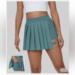 Halara Breezeful™ High WaistPleated Pocket Adjustable Buckle Skort. Size 2X. Photo 1