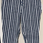 Democracy  Jeans Ab Technology Striped Raw Hem Side Womens 14P Stretch button fly Photo 0