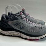 New Balance Womens 840 V4 Gray/CHARCOAL/WHITE/PINK Running Sneakers Size 8.5 Photo 1