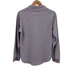 Jason Wu  for Eva Air Loungewear Top Gray and Maroon Size Medium Photo 4