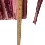 Free Lvnch Y2k Women's Size Small Silk Blend‎ Pink Red Fairy Stretch Top Photo 7