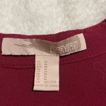 Forever 21 Long Sleeve Top Faux Wrap Collared Blouse Shirt Size M Photo 3