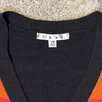 CAbi Colorblock Argyle Knit Cardigan Sweater XS Photo 2