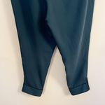 Anthropologie Cartonnier Trousers Pleated High Rise Tapered Leg Ankle Fit Green Photo 8