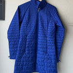 Patagonia Vosque Insulated Cobalt Blue Puffer Parka Coat Layer Size Small Photo 0