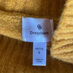 Dressbarn Colorblock Mockneck Sweater Yellow Size undefined Photo 4