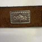 Brazos Joe Belt Co. Nocana, Texas, USA Thin Concho Belt Silver Photo 2