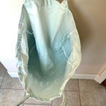 Athleta  Bag Beach  Gym  Tote Bag Blue Canvas Shopping Photo 2