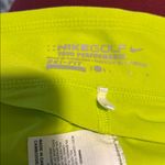 Nike Golf Tour Performance Dr Fit Tennis Golf Skort Sz L Chartreuse Zip Pockets Photo 6