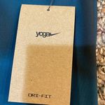 Womens New  Nike Yoga Dri-FIT Marina Blue High-Waist Leggings Photo 7