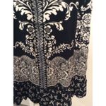 Bila Plus size XXL Black White Floral Sleeveless Top boho Flowy V Neck Photo 4