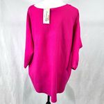 Siren Lily  pink silver studded knit sweater top size 2X NWT Photo 2