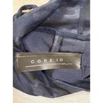 Core 10 Women's Small Navy Blue Camouflage Strappy Padded Sports Bra Size L Photo 3