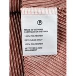 Deletta  Anthropologie Vascanes Plisse Pink Off The Shoulder Pleated Blouse SMALL Photo 9
