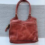 Vintage 70’s 80’s Made in Korea Leather Bag Purse Brown Photo 11