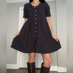 Tradlands black NELL MINI LINEN DRESS XS Photo 1
