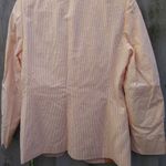 Façonnable Faconnable women’s striped cotton 2 front buttons blazer Size 6 Photo 10