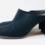 Enzo Angiolini ENZO black fabric on trend mules, size 9 Photo 1