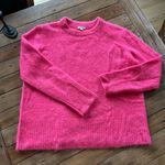 Pistola  Ivy Crewneck Alpaca Blend Sweater Hot Pink XS Photo 4
