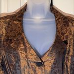 Maggy London Vintage 1990s Bronze Metallic Blazer 14 Photo 1