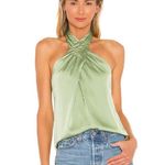 superdown  Sage Green Halter Top Photo 3