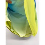 Lauren Ralph Lauren Halter Top Size Small Blue Green Ombre Sleeveless‎ Zip Up Blue Photo 12