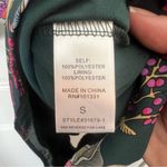 Charlotte Russe  Floral Green Long Sleeve Romper Photo 5