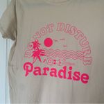 Show Me Your Mumu Paradise Do Not Disturb Tee Size Small Photo 1