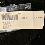 Chico's Women's Black Shiny Textured Leather Blazer Jacket Noire Shine outerwear Photo 1