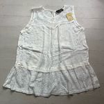 Suzanne Betro NWT  Lace Boho Tank Top Photo 0