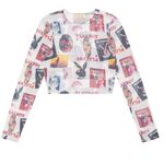 Playboy NWT- X passing b-day mesh top Photo 2