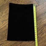 Cute Stretch Knit Black Skirt Photo 2