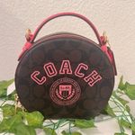 Coach  Canteen Crossbody In Signature Canvas With Varsity Motif CB870 Photo 0