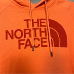 The North Face Dome Logo Hoodie Pullover Sweatshirt Coral Orange Women’s M Photo 2