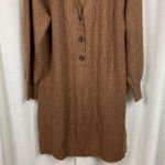Old Navy  Brown Long Sleeve Rib Knit Mini Sweater Dress Sz.XL NWT Photo 3