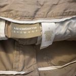 Liz Claiborne  Khaki Cargo Capri Pants Photo 2