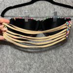 Victoria's Secret Strapless Bikini Ruffle Trim Confetti Multicolor XS 32B Photo 5